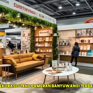 dekorasi stand pameran banyuwangi terbaik